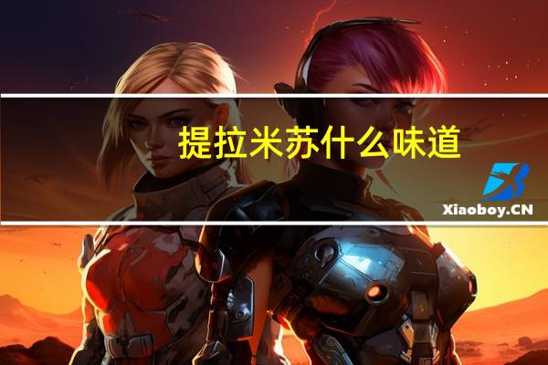 提拉米苏什么味道