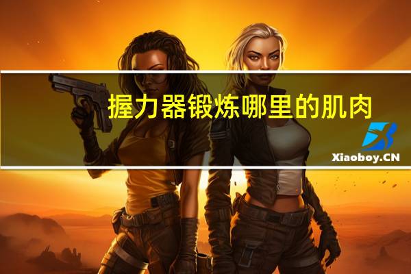 握力器锻炼哪里的肌肉
