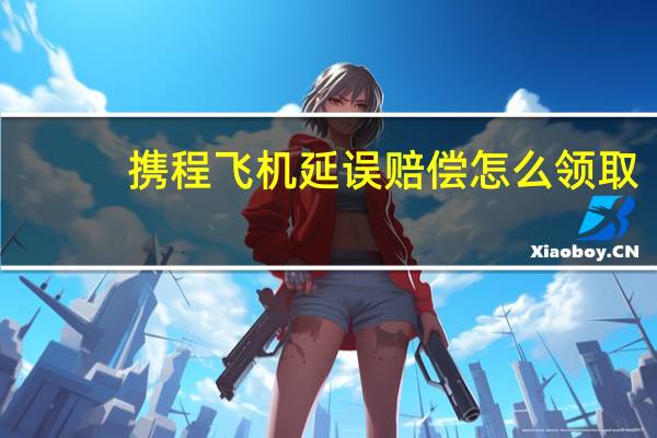 携程飞机延误赔偿怎么领取