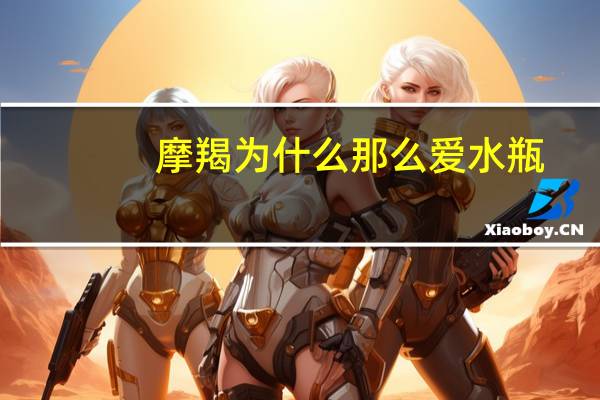 摩羯为什么那么爱水瓶
