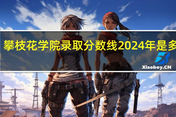 攀枝花学院录取分数线2024年是多少分(附各省录取最低分)