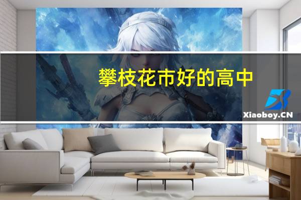 攀枝花市好的高中