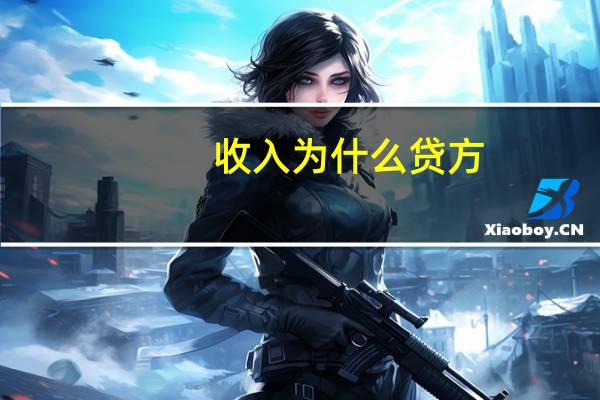 收入为什么 贷方