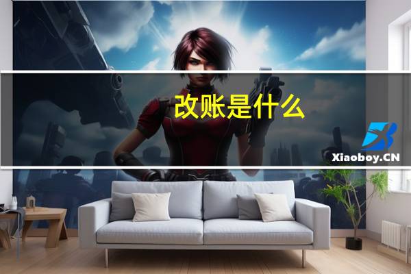 改账是什么
