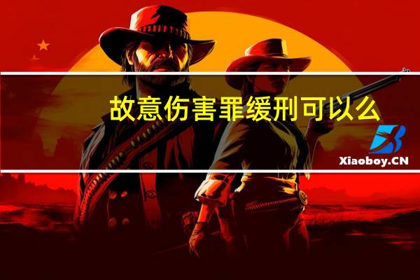 故意伤害罪缓刑可以么