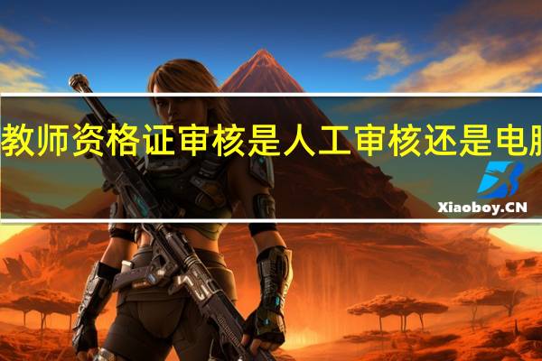 教师资格证审核是人工审核还是电脑审核