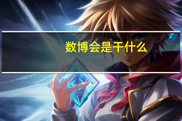 数博会是干什么