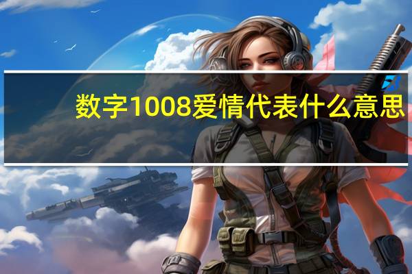 数字1008爱情代表什么意思