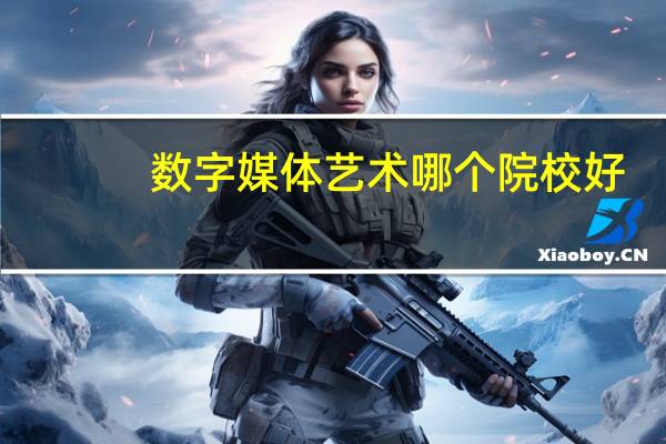 数字媒体艺术哪个院校好
