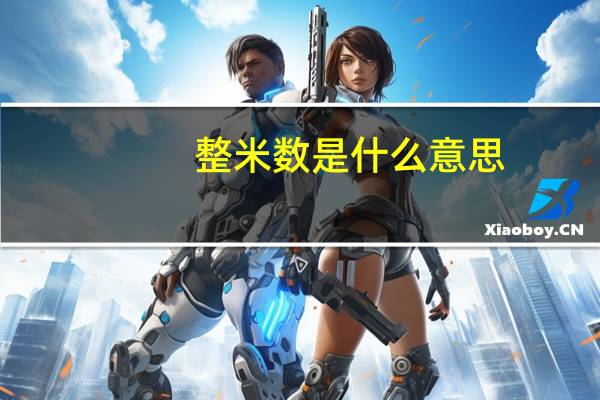 整米数是什么意思