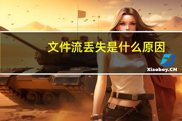 文件流丢失是什么原因