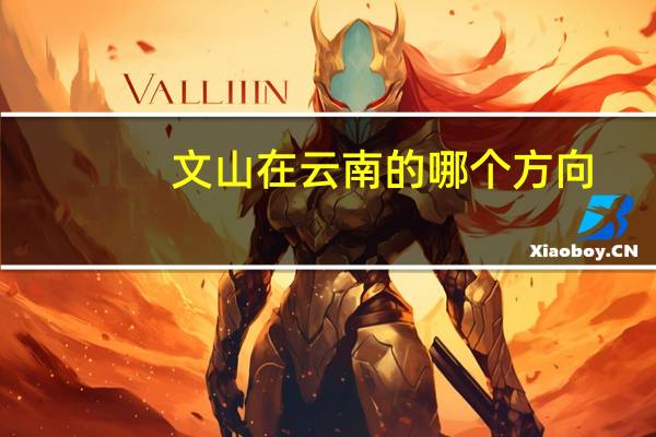 文山在云南的哪个方向