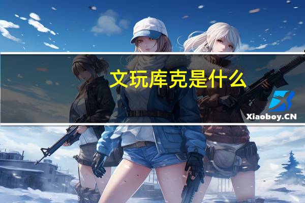 文玩库克是什么