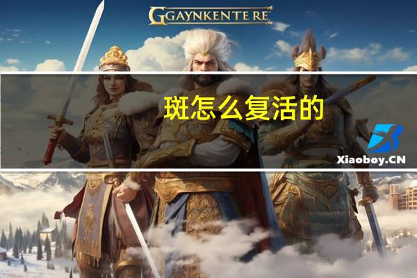 斑怎么复活的