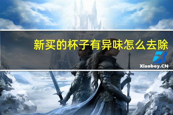 新买的杯子有异味怎么去除