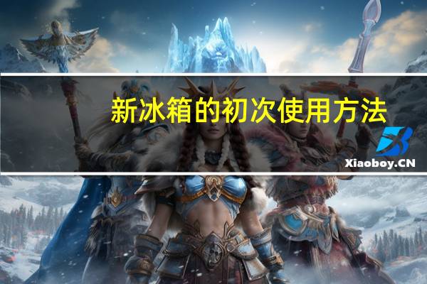新冰箱的初次使用方法