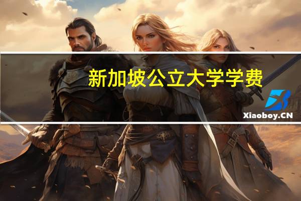 新加坡公立大学学费
