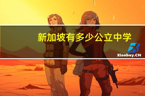 新加坡有多少公立中学