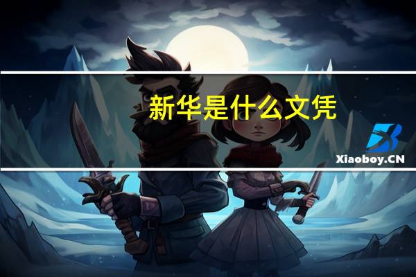 新华是什么文凭
