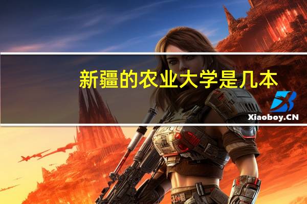 新疆的农业大学是几本