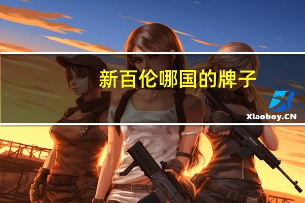 新百伦哪国的牌子