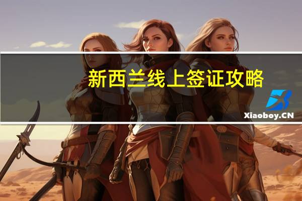 新西兰线上签证攻略(在线申请新西兰签证)