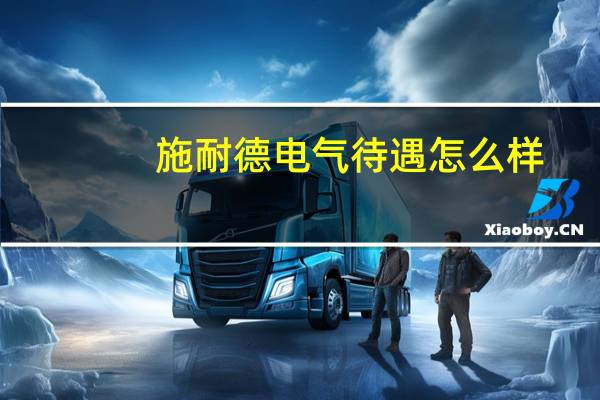 施耐德电气待遇怎么样