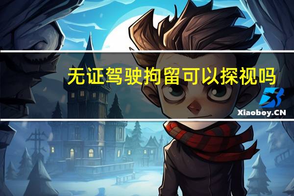 无证驾驶拘留可以探视吗
