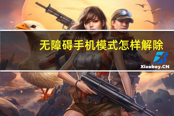 无障碍手机模式怎样解除