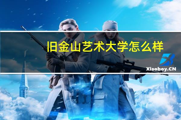 旧金山艺术大学怎么样