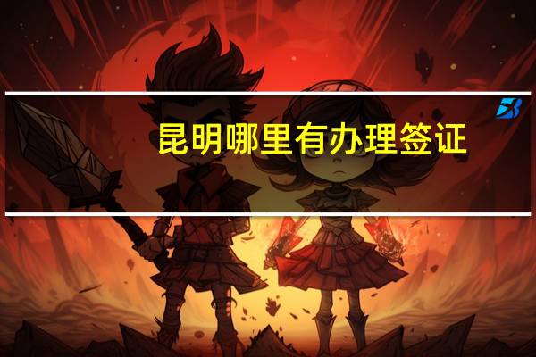 昆明哪里有办理签证(昆明哪里有办理签证的地方)