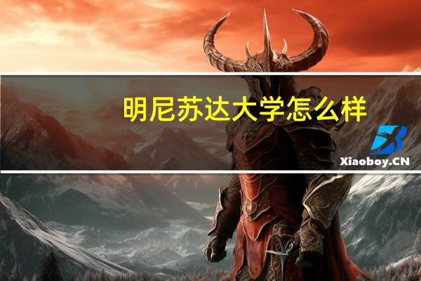 明尼苏达大学怎么样
