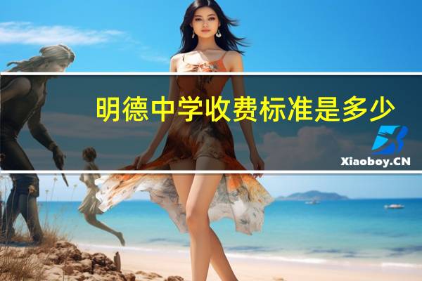 明德中学收费标准是多少