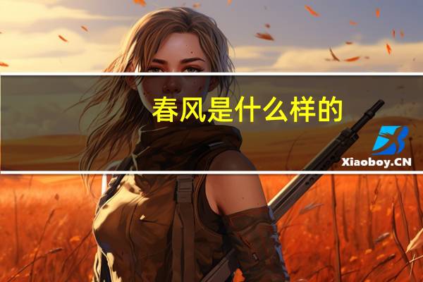 春风是什么样的