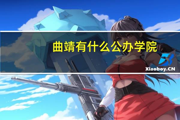 曲靖有什么公办学院