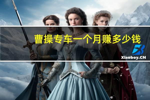 曹操专车一个月赚多少钱