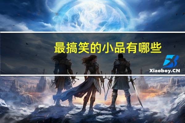 最搞笑的小品有哪些