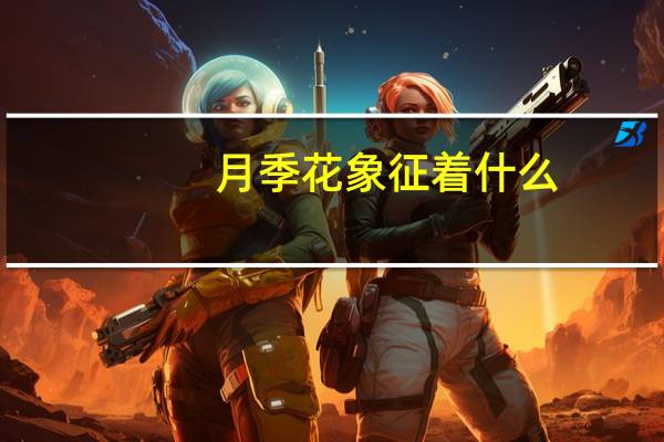 月季花象征着什么
