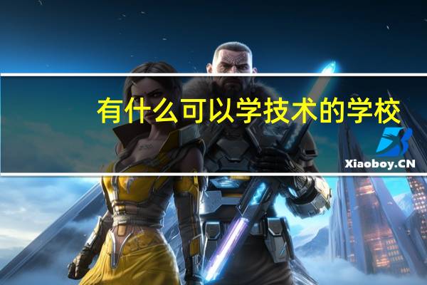 有什么可以学技术的学校