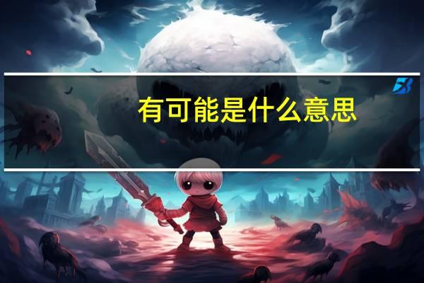 有可能是什么意思