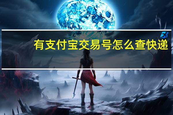 有支付宝交易号怎么查快递