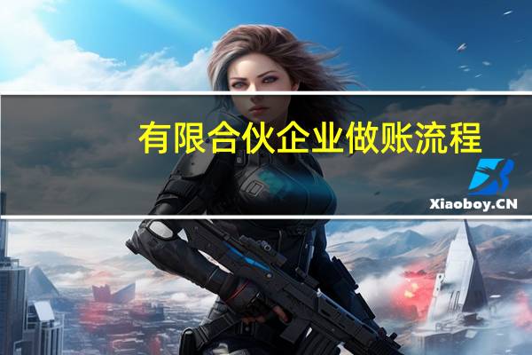 有限合伙企业做账流程