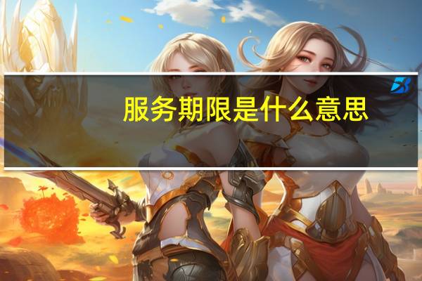 服务期限是什么意思