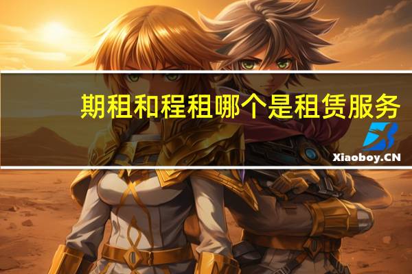 期租和程租哪个是租赁服务