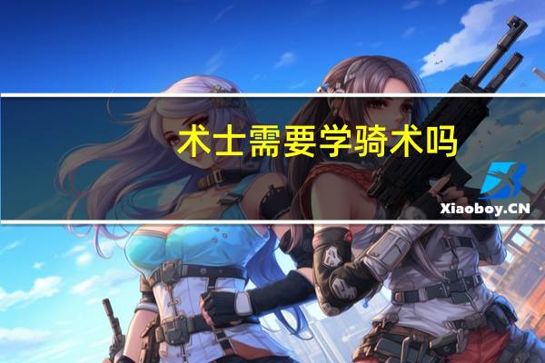 术士需要学骑术吗