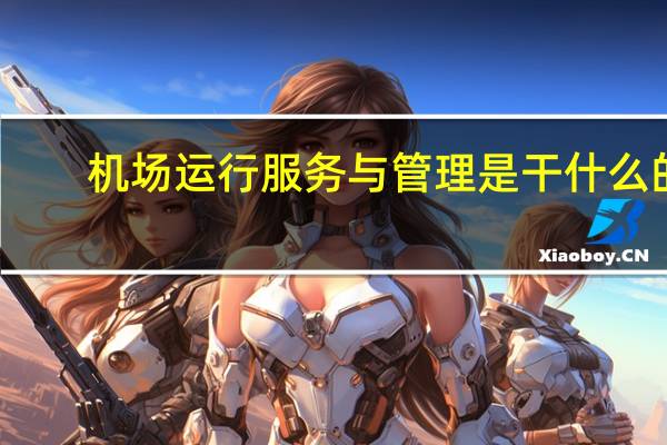 机场运行服务与管理是干什么的