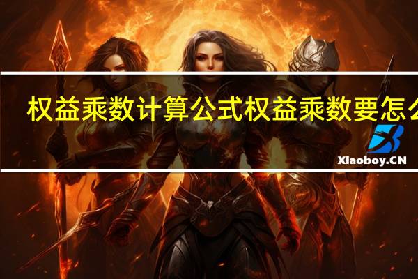 权益乘数计算公式 权益乘数要怎么算