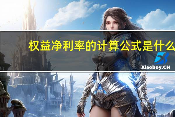 权益净利率的计算公式是什么