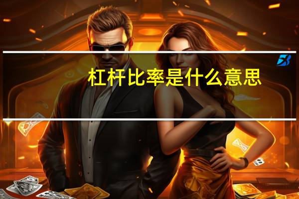 杠杆比率是什么意思