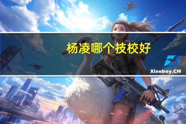 杨凌哪个技校好